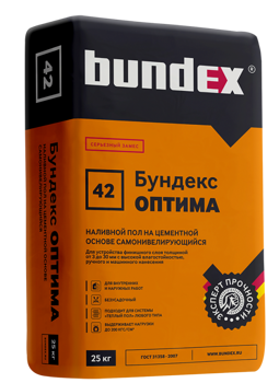 Наливной пол Бундекс Оптима, 25 кг