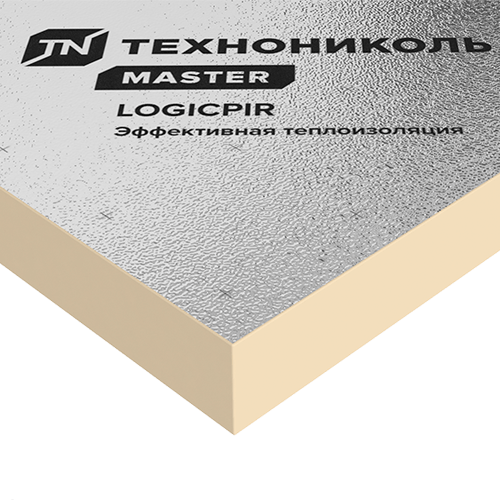 PIR плиты LOGICPIR Ф/Ф (1,2) 1200Х1200х80 мм 7 плит